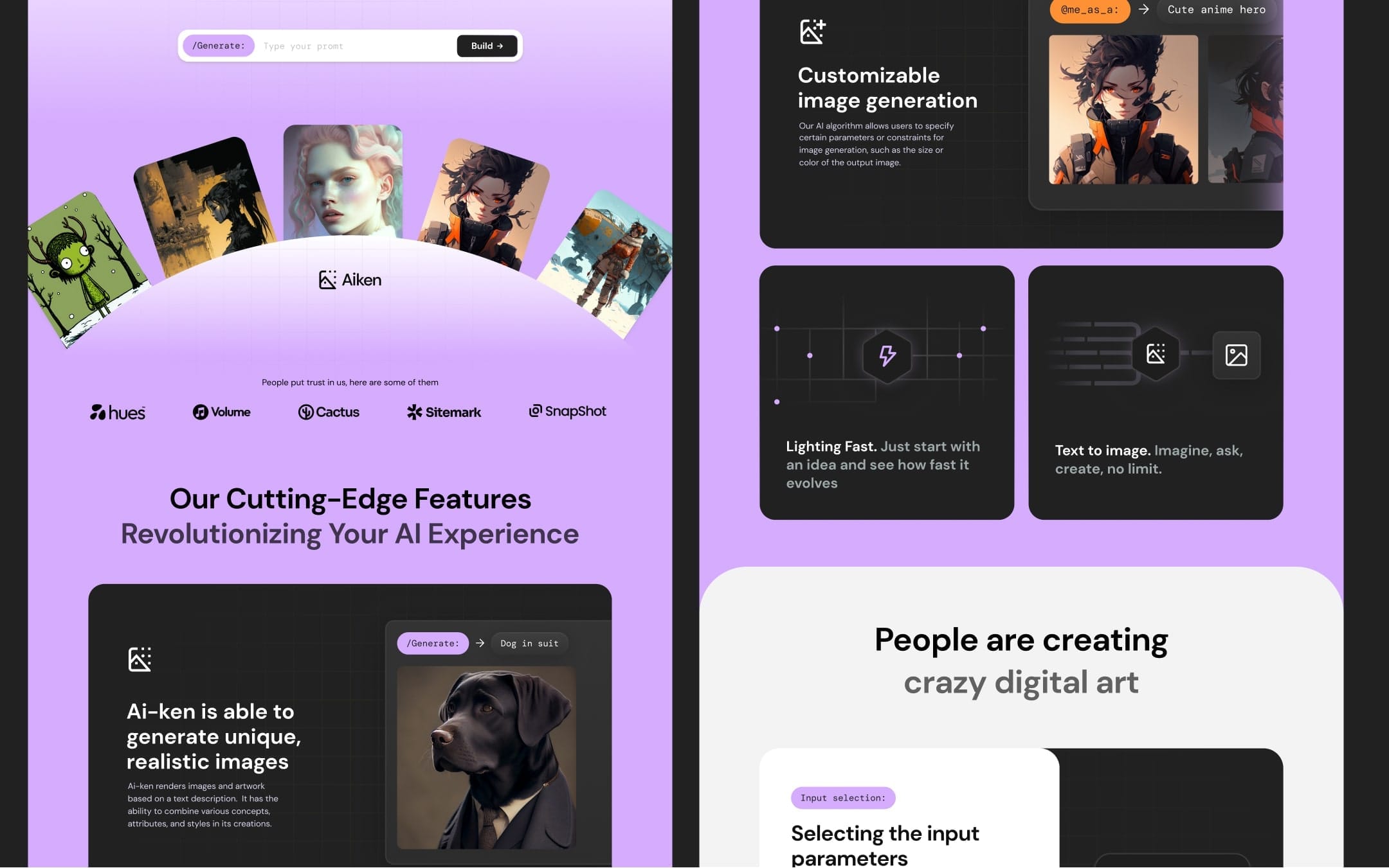 Aiken - App Website Template