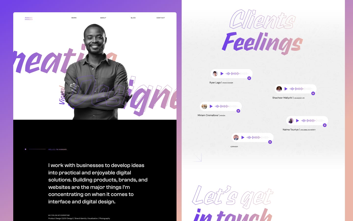 Marrakesh Webflow portfolio template